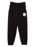 in･stru(men-tal). drawstring-waist track pants - Black