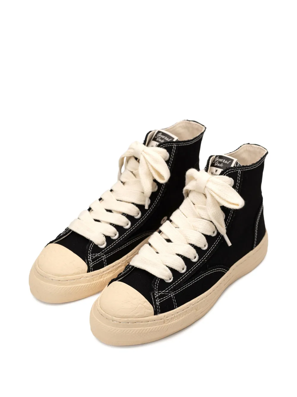 General Scale. Roy past-sole high-top sneakers Black