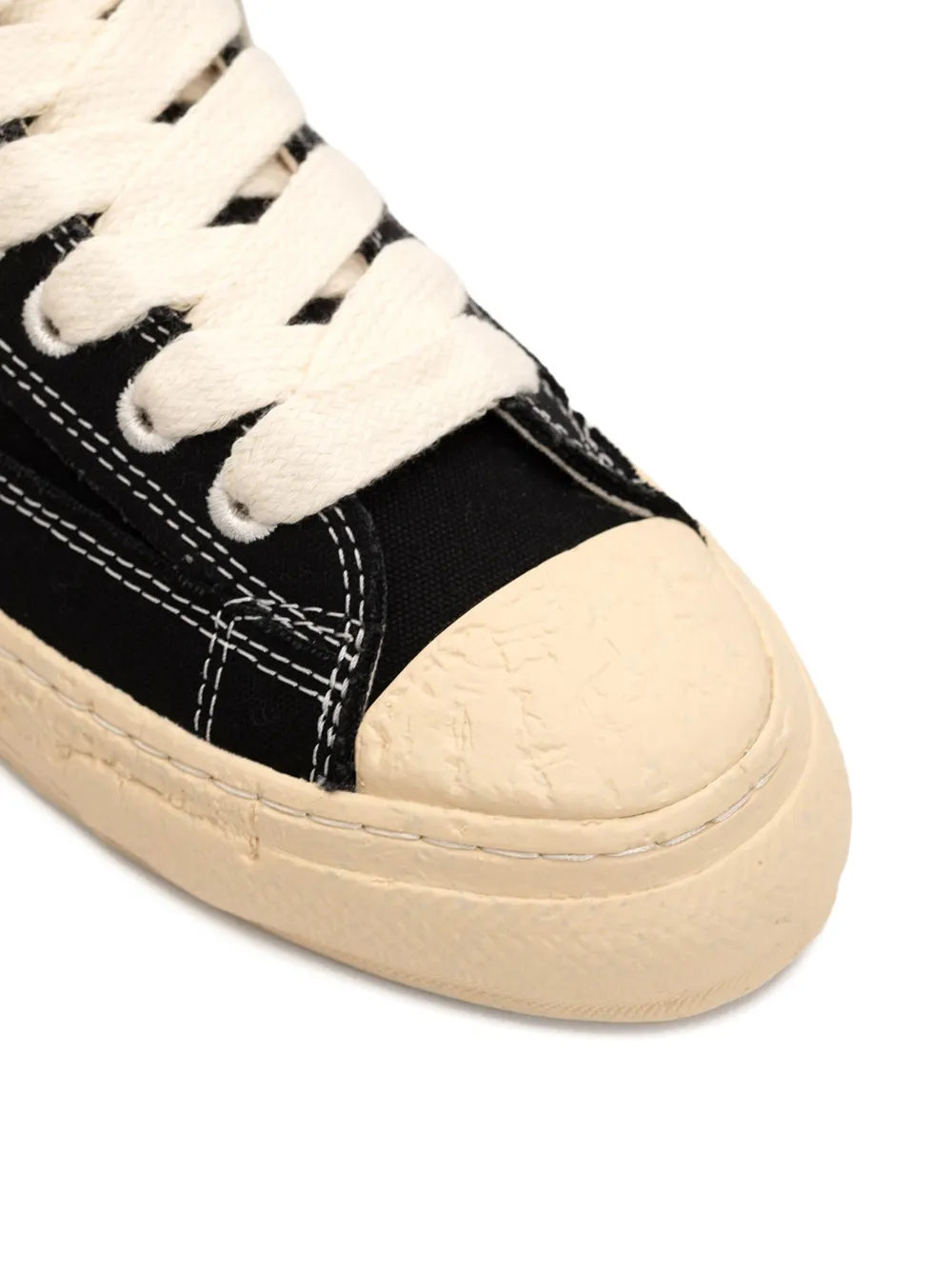 General Scale. Roy past-sole high-top sneakers Black