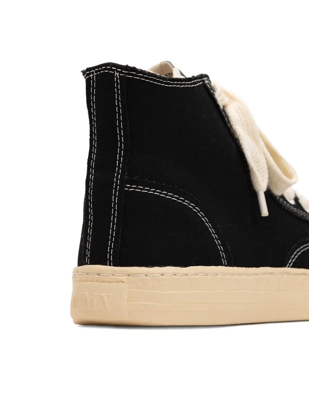 General Scale. Roy past-sole high-top sneakers Black
