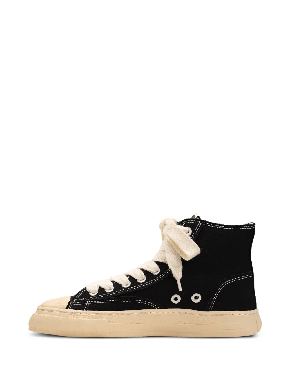 General Scale. Roy past-sole high-top sneakers Black