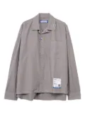 in･stru(men-tal). long-sleeve patch-pocket shirt - Grey