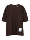 in･stru(men-tal). pocket half-sleeve T-shirt - Brown