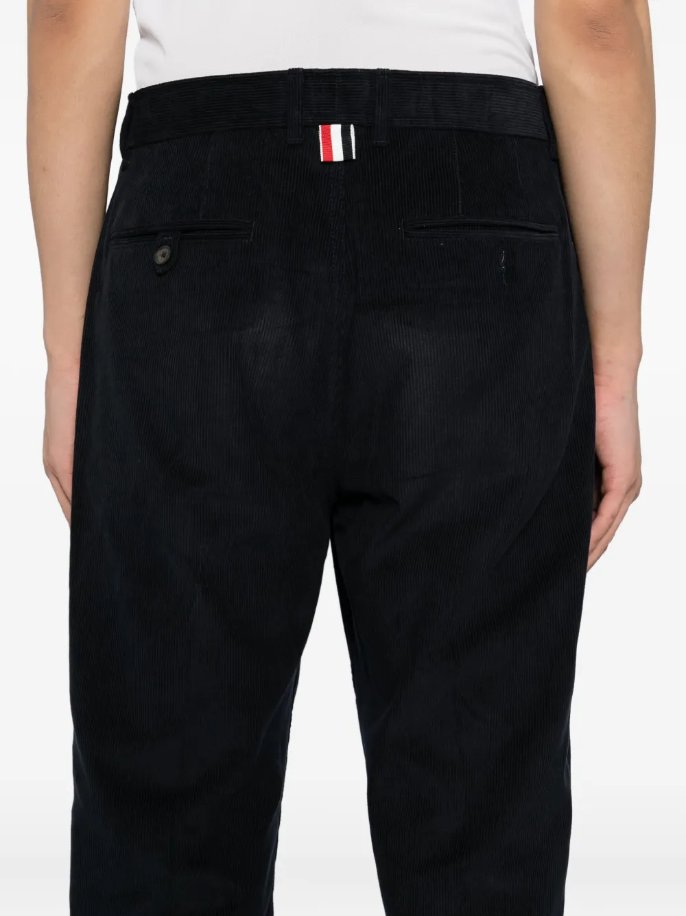 Thom Browne Katoenen broek Blauw