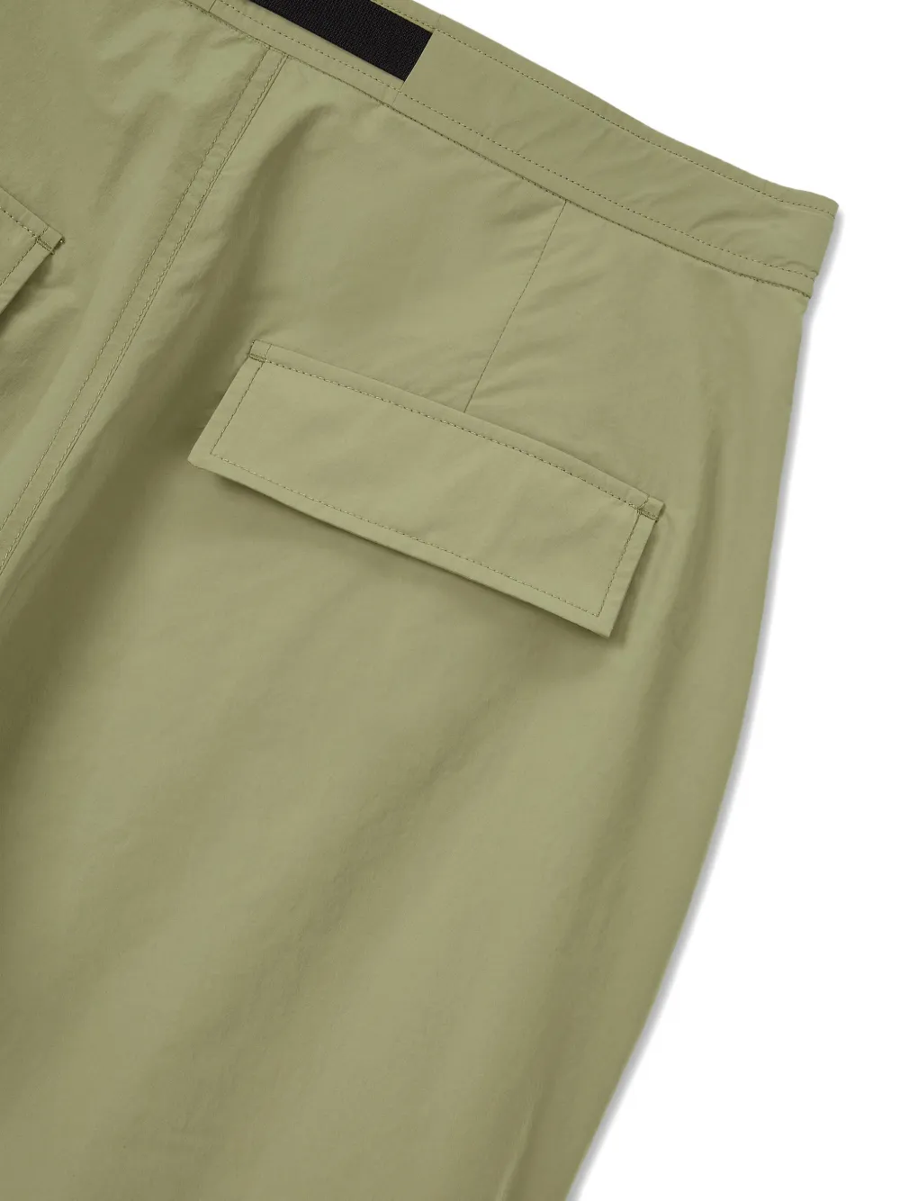 STUDIO TOMBOY Broek met ceintuur Groen