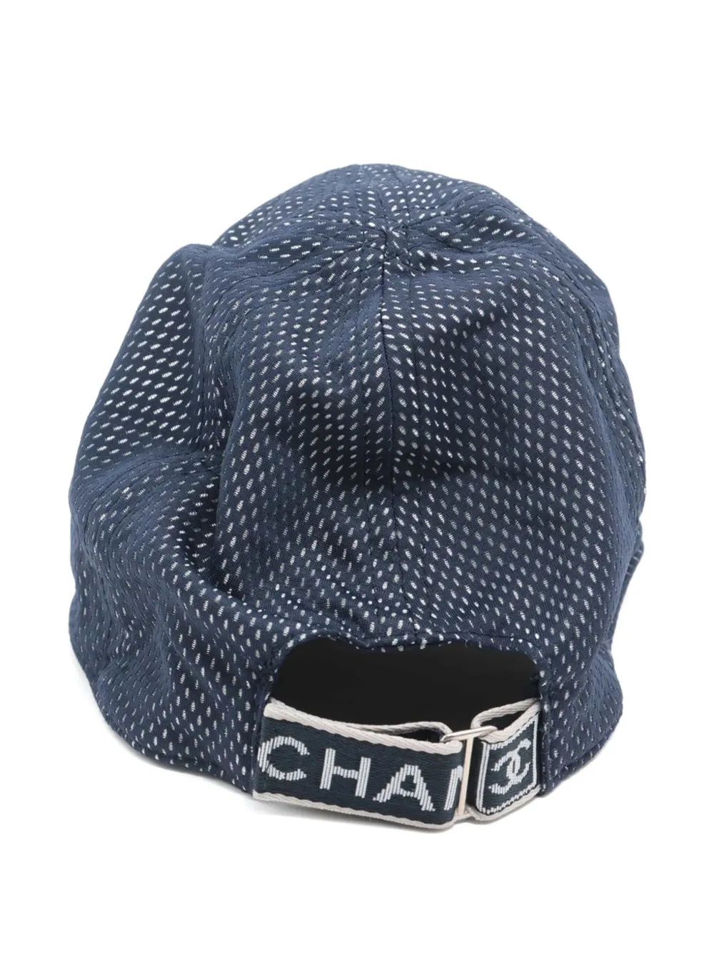 Pre-owned Chanel 2000-2015 Cc Mark Baseball Cap In Blue
