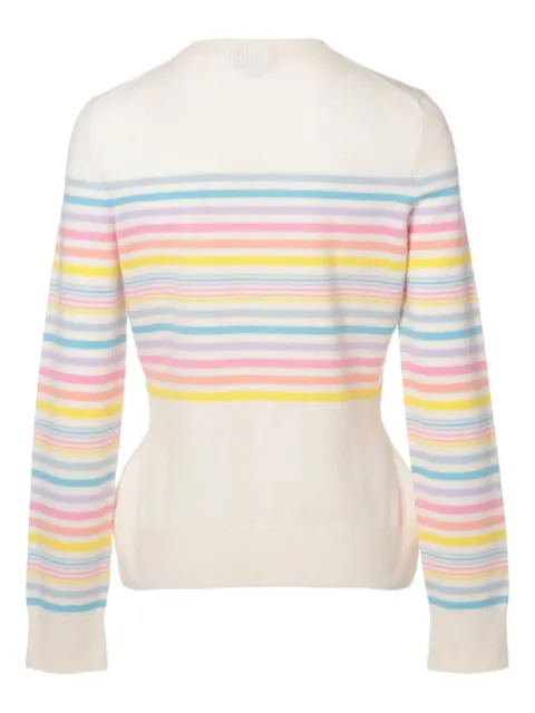 CHANEL Pre-Owned suéter tejido CC Mark Rainbow 2019