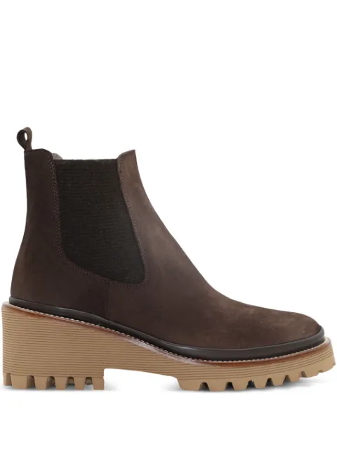 Ron White Emmaline elastic-panelled wedge boots