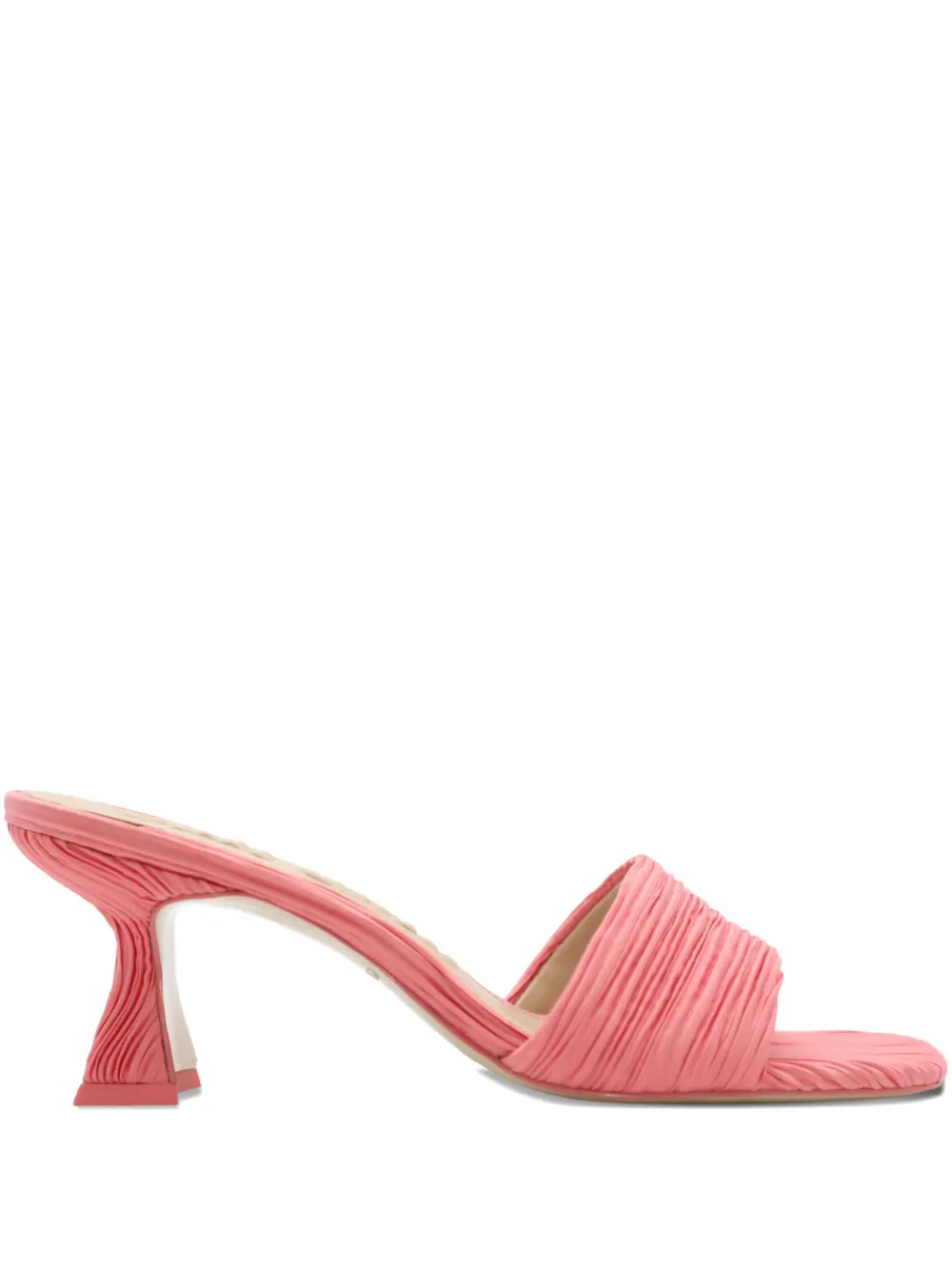 Cult Gaia 65mm Sculpted-heel Sandals In Pink