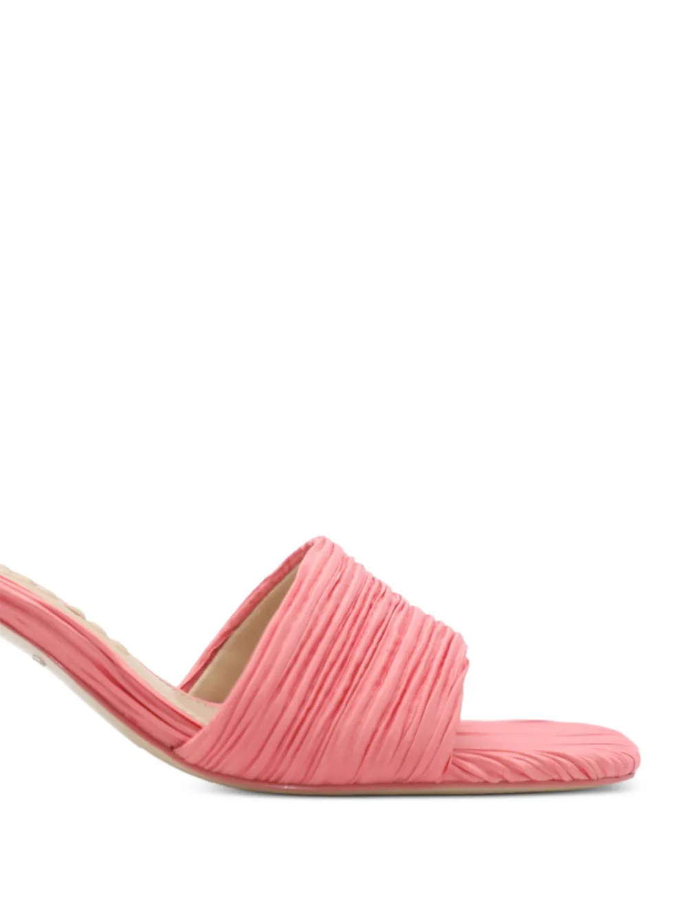 Cult Gaia 65mm Sculpted-heel Sandals In Pink