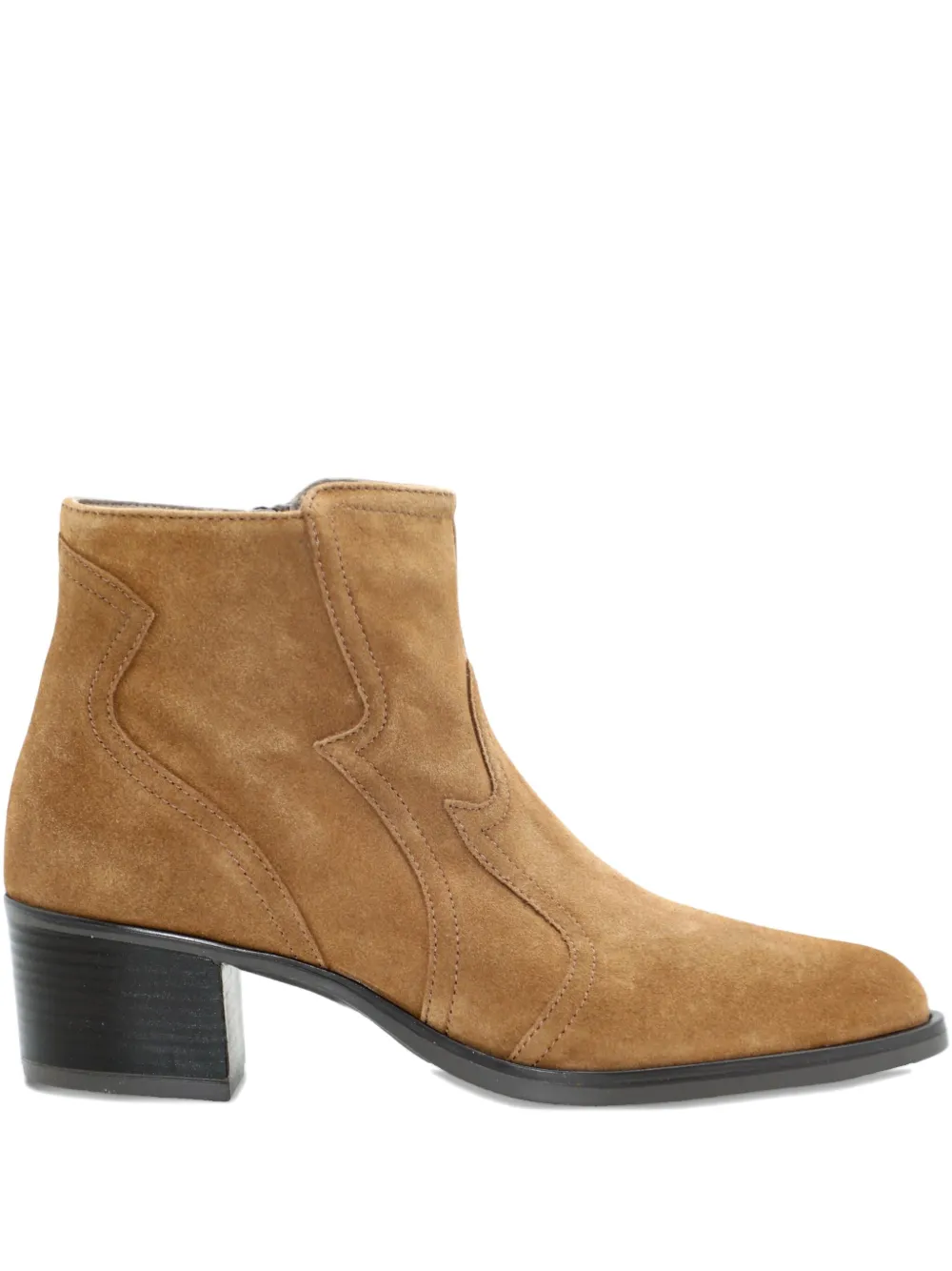 Ron White 50mm Wayva star-detail boots | Brown | Image 1
