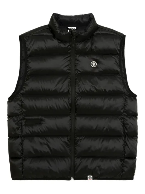 AAPE BY *A BATHING APE® Moonface logo down gilet 