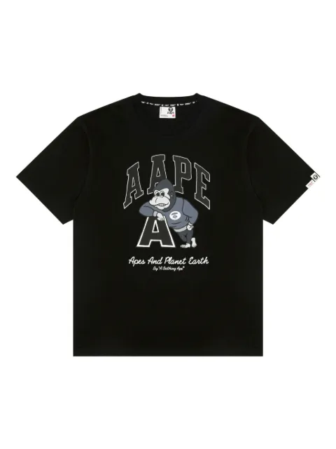 AAPE BY *A BATHING APE® camiseta con motivo Ape