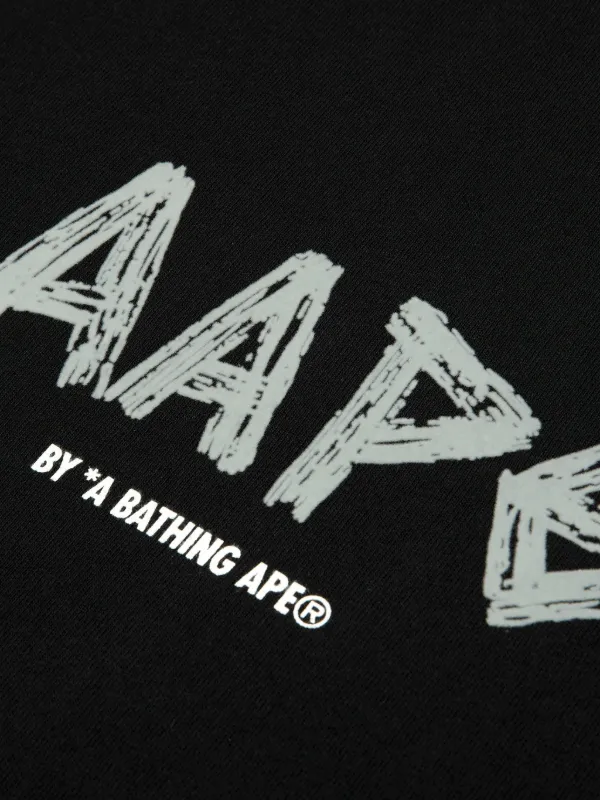 AAPE BY *A BATHING APE® Aape Universe ロゴ Tシャツ