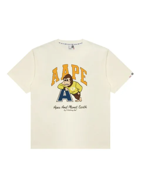 AAPE BY *A BATHING APE® playera Aape con estampado gráfico