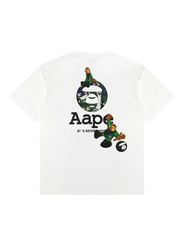 Farfetch Aape Shirt Price AAPE BY *A BATHING APE® Aaper Graphic