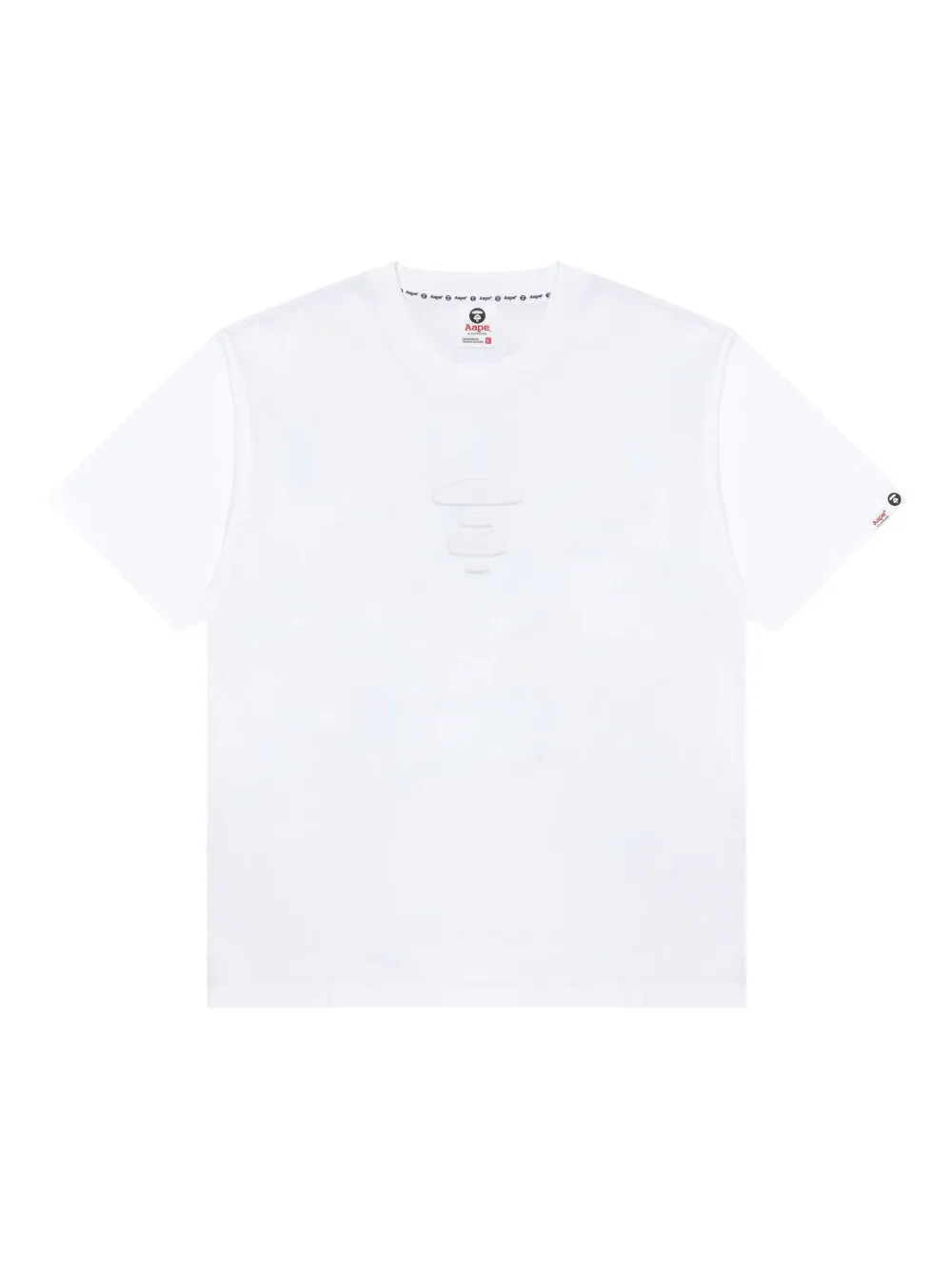 embossed-logo T-shirt