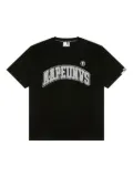 AAPE BY *A BATHING APE® ape university-style T-shirt - Black