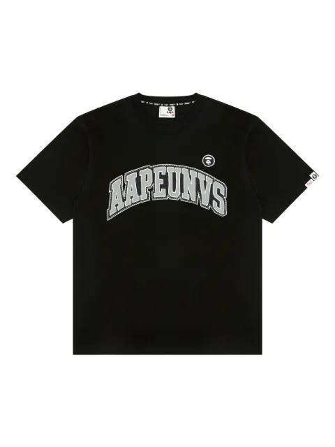 AAPE BY *A BATHING APE® ape university-style T-shirt