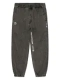 AAPE BY *A BATHING APE® ape now logo-appliqué regular jeans - Grey