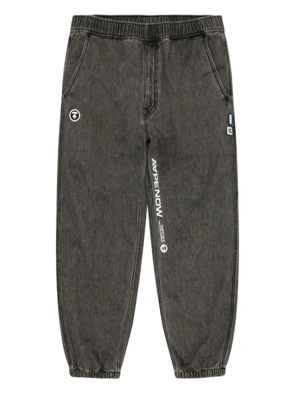 AAPE BY *A BATHING APE® Ape Now ジーンズ | グレー | FARFETCH JP