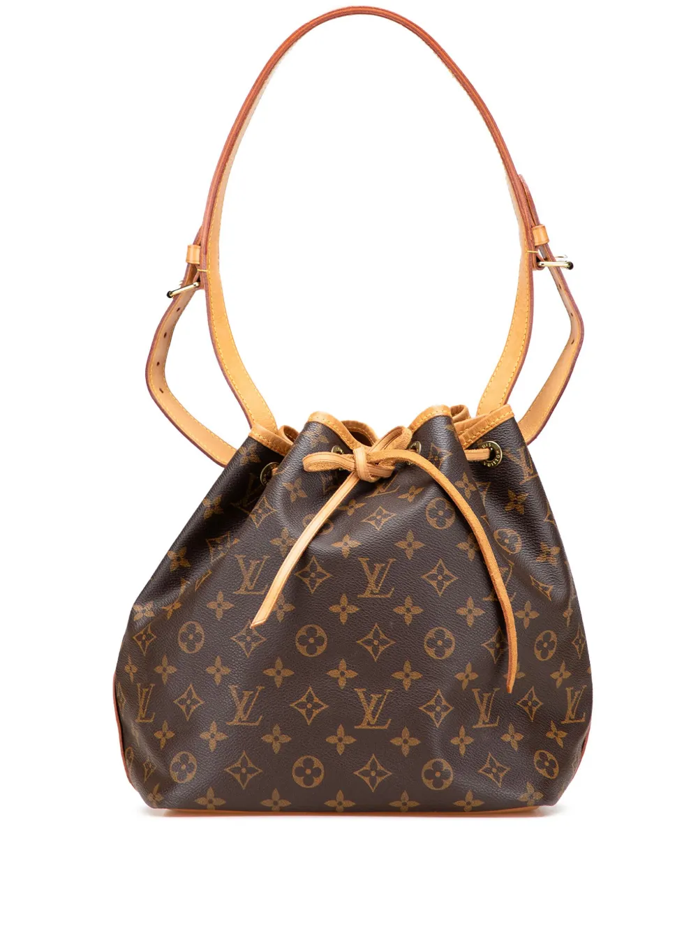 Louis Vuitton Pre-Owned 1999 Monogram Petit Noe bucket bag - ブラウン Louis Vuitton Pre-Owned 1999 Monogram Petit Noe bucket bag - ブラウン