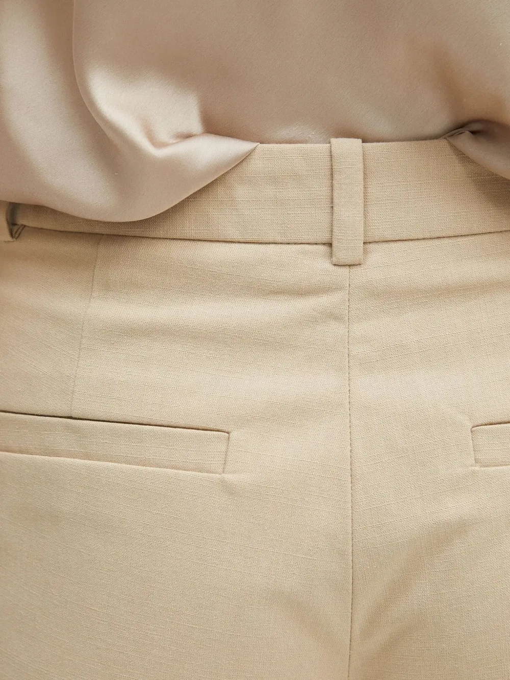 A.P.C. Margaret katoenen broek BAA BEIGE