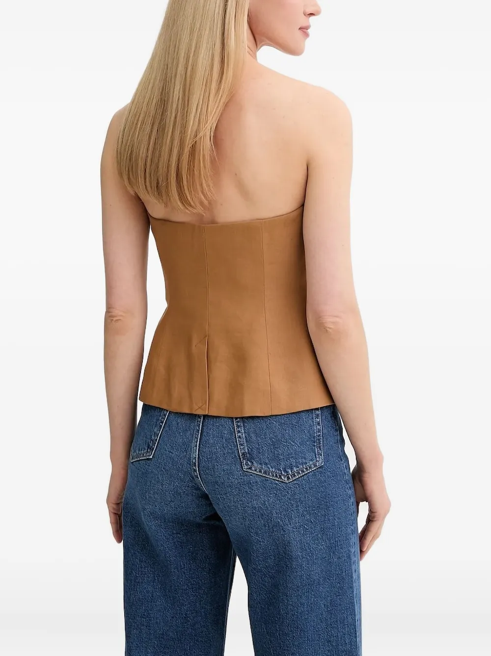 A.L.C. Strapless top - Bruin