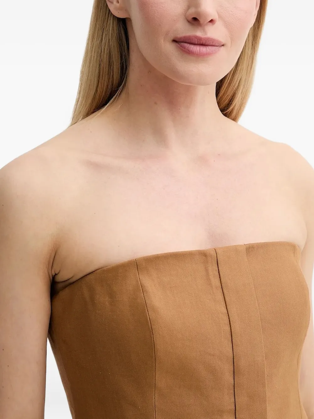 A.L.C. Strapless top Bruin