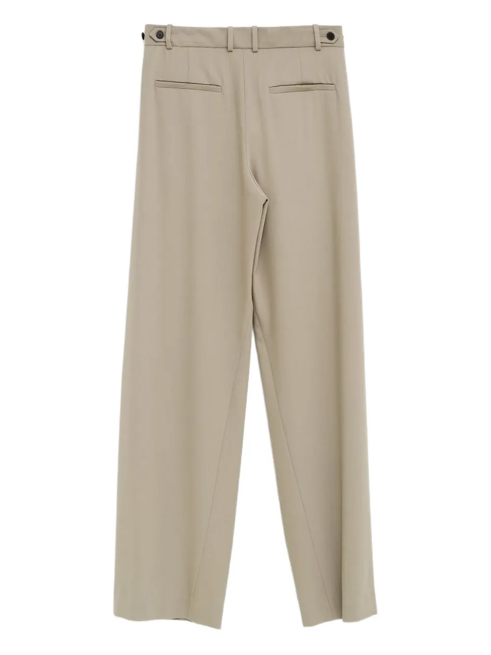 The Row Elowyn Straight-leg Trousers In Neutral