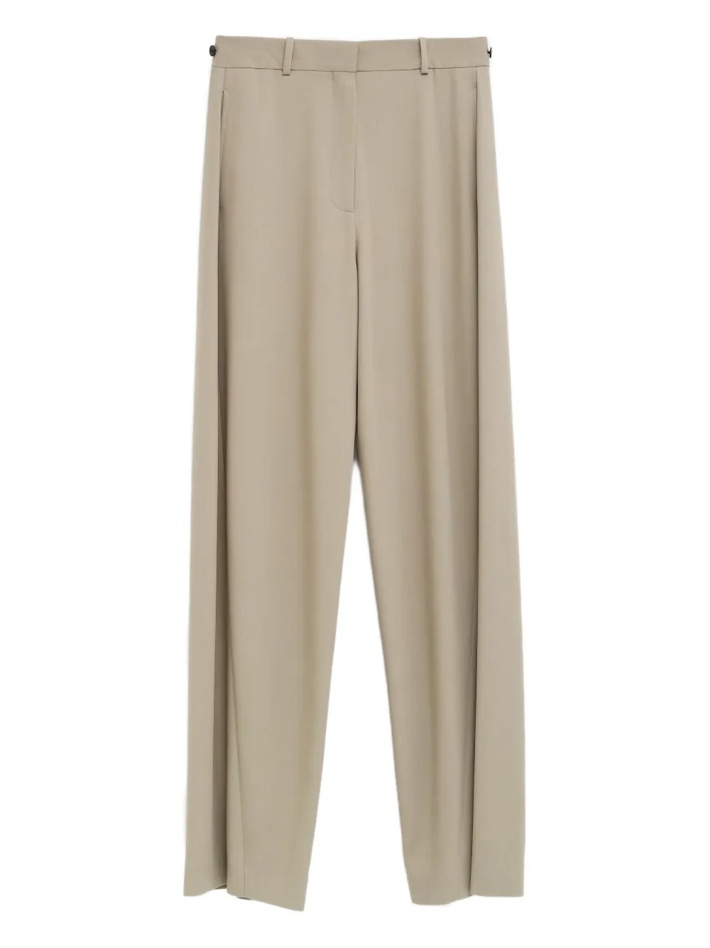 The Row Elowyn Straight-leg Trousers In Neutral