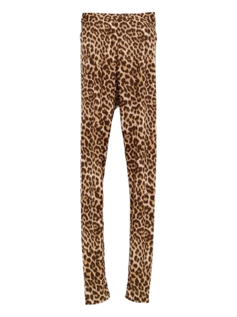 Duran Lantink pantalones con estampado de leopardo