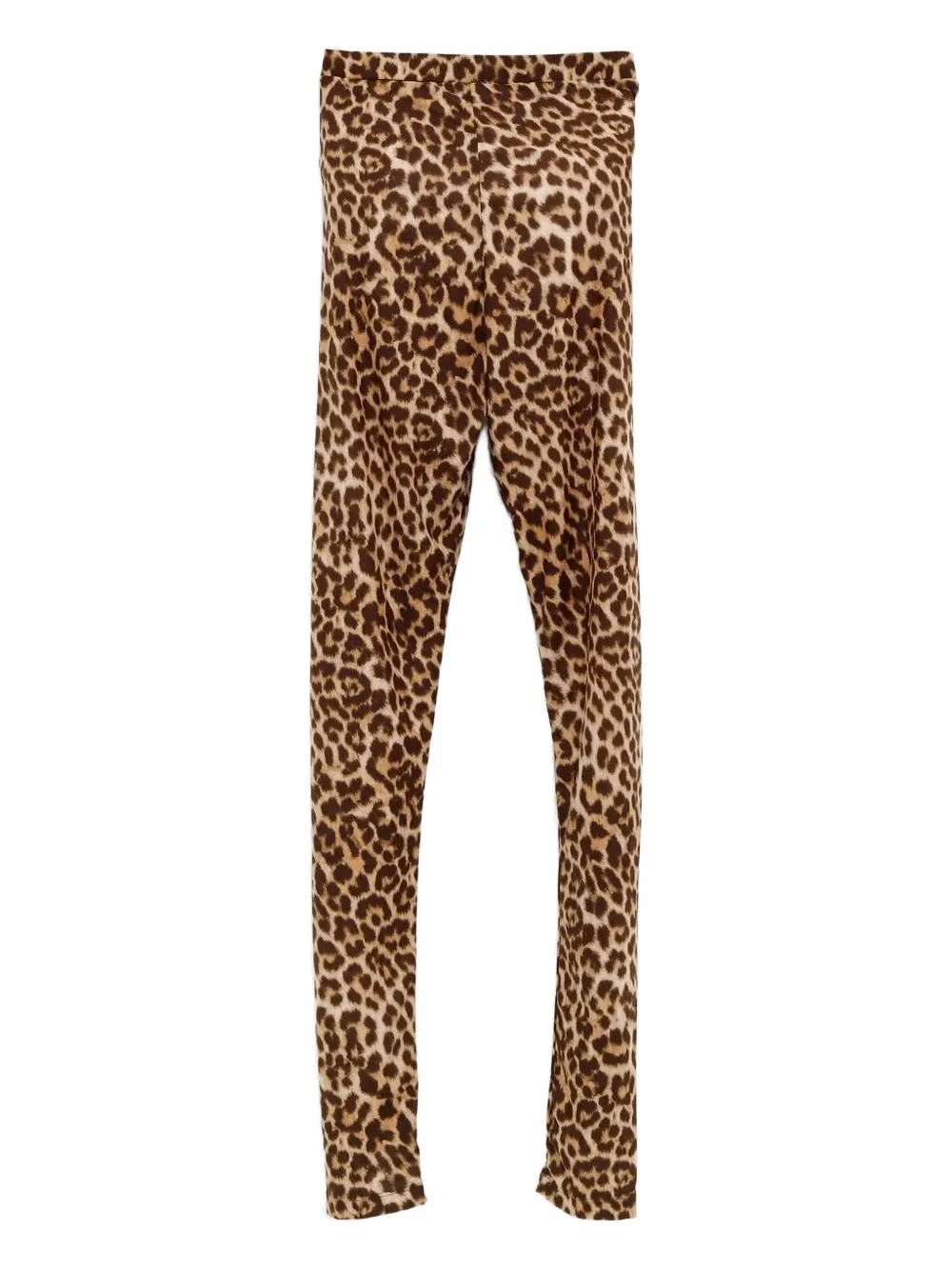 Duran Lantink Broek met luipaardprint - Bruin