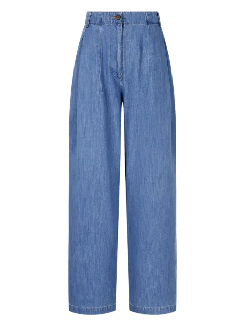 STUDIO TOMBOY elasticated-waist pleated jeans