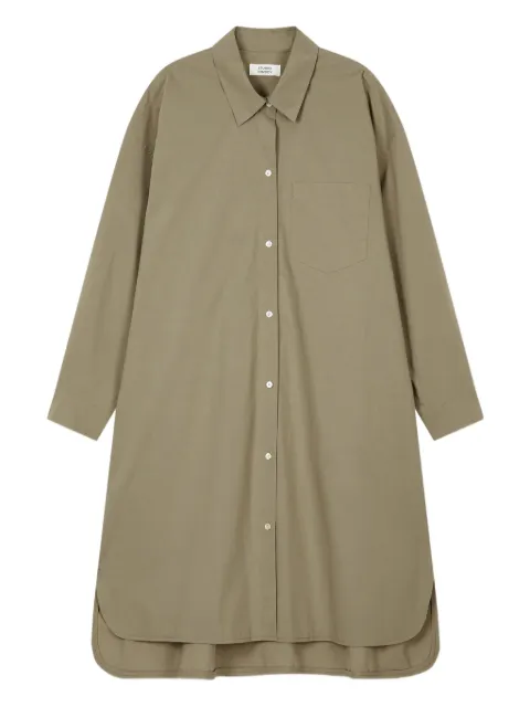 TOMBOY long-sleeve collared shirt dress