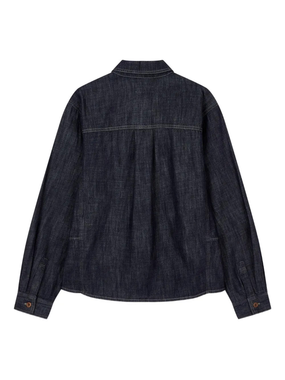 STUDIO TOMBOY Blouse met opgestikte zak - Blauw