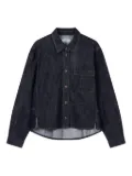 STUDIO TOMBOY patch-pocket denim shirt - Blue