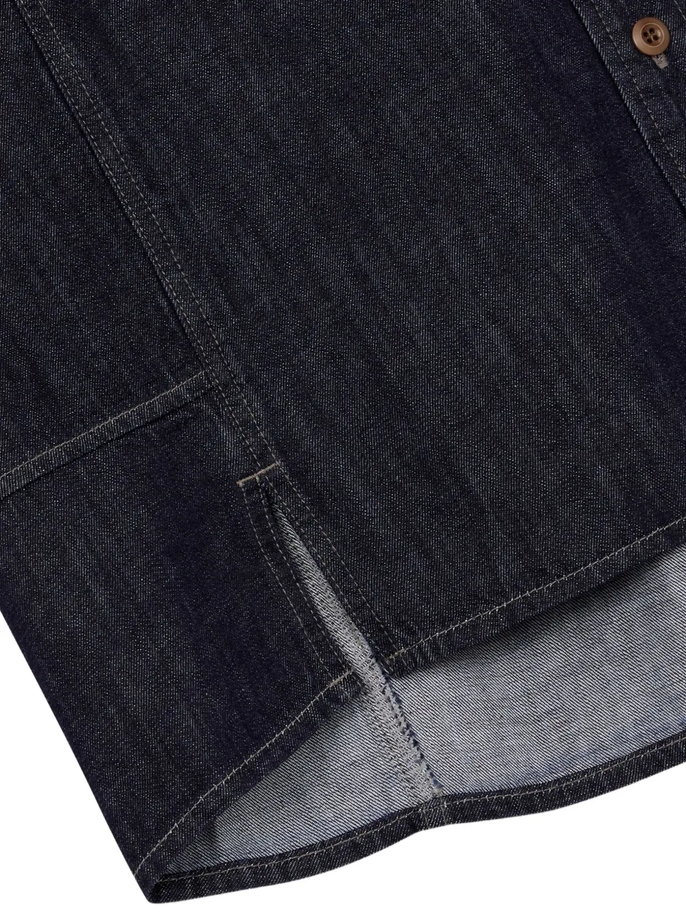 STUDIO TOMBOY Blouse met opgestikte zak Blauw