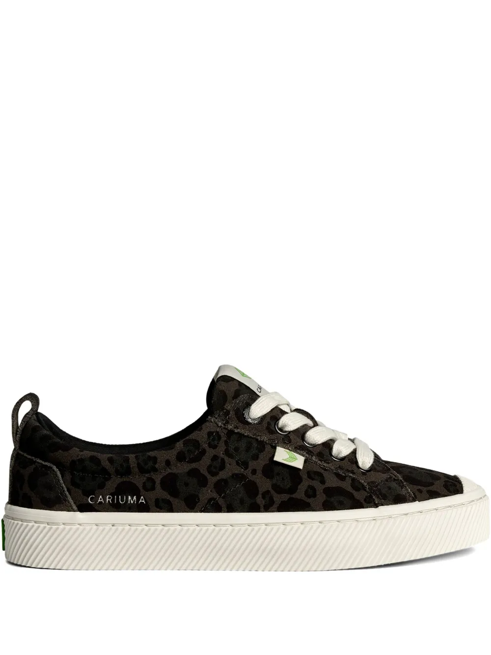Cariuma jaguar-print sneakers Black