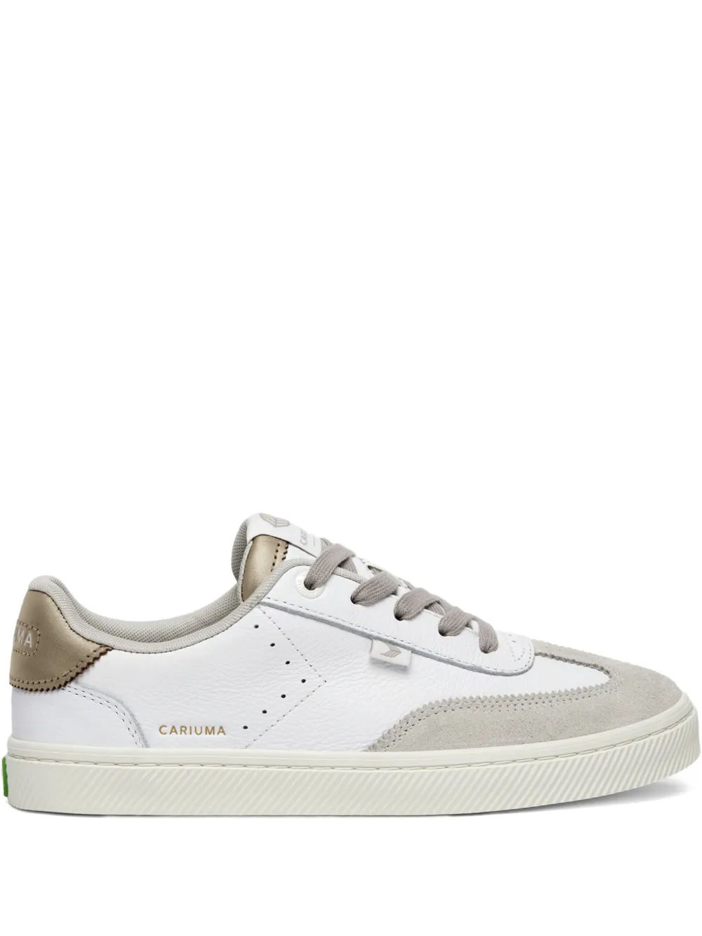 Cariuma Toca metallic-detail leather sneakers | White | Image 1