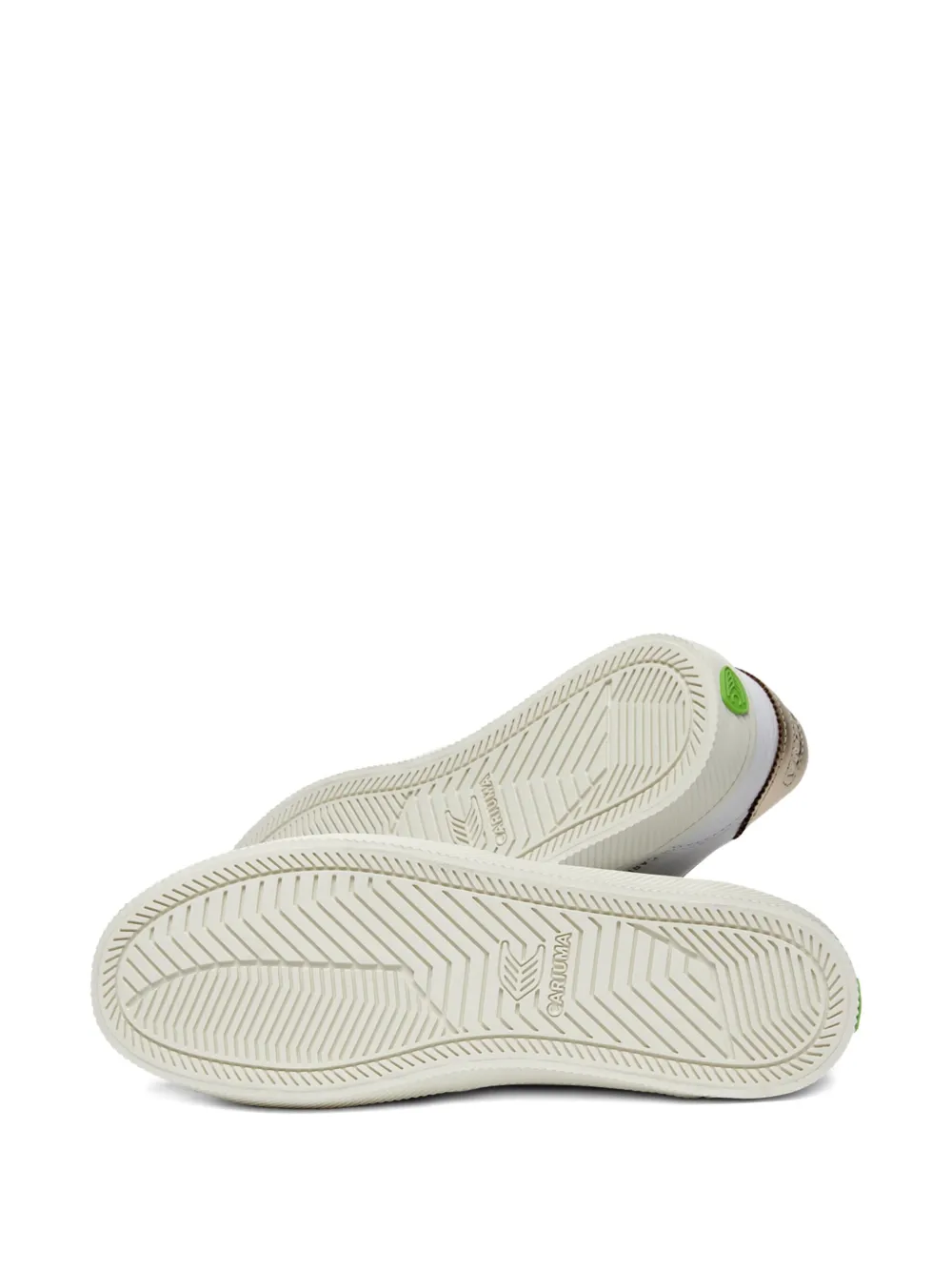 Cariuma Toca leren sneakers met metallic detail Wit