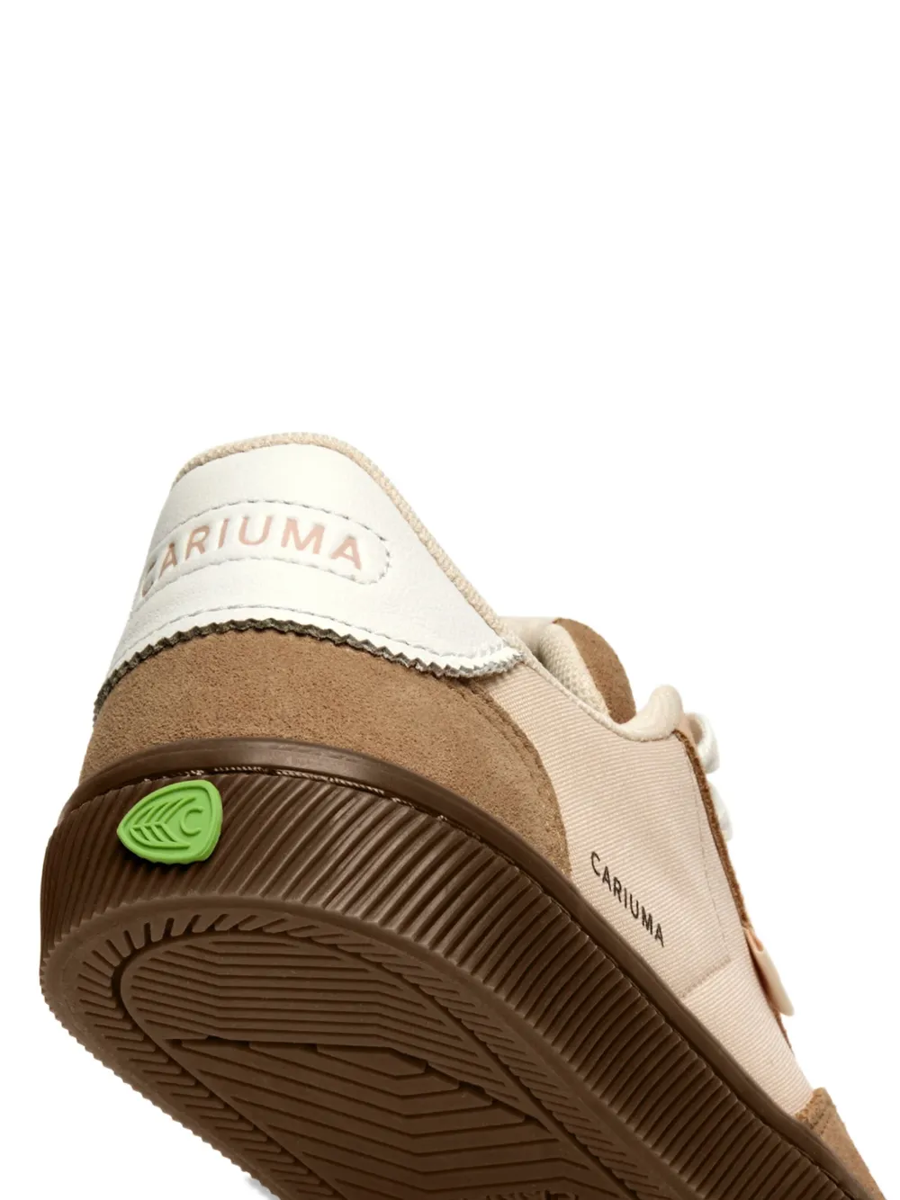 Cariuma Toca suede-leather sneakers Brown