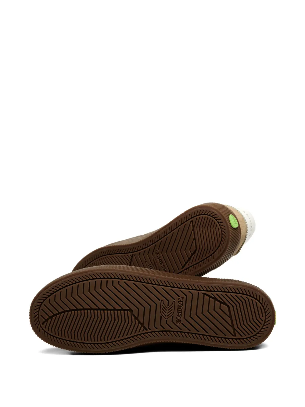 Cariuma Toca suede-leather sneakers Brown