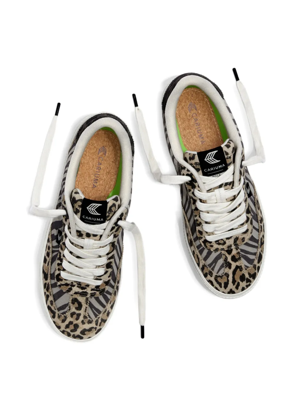 Cariuma Toca leopard-print sneakers Neutrals