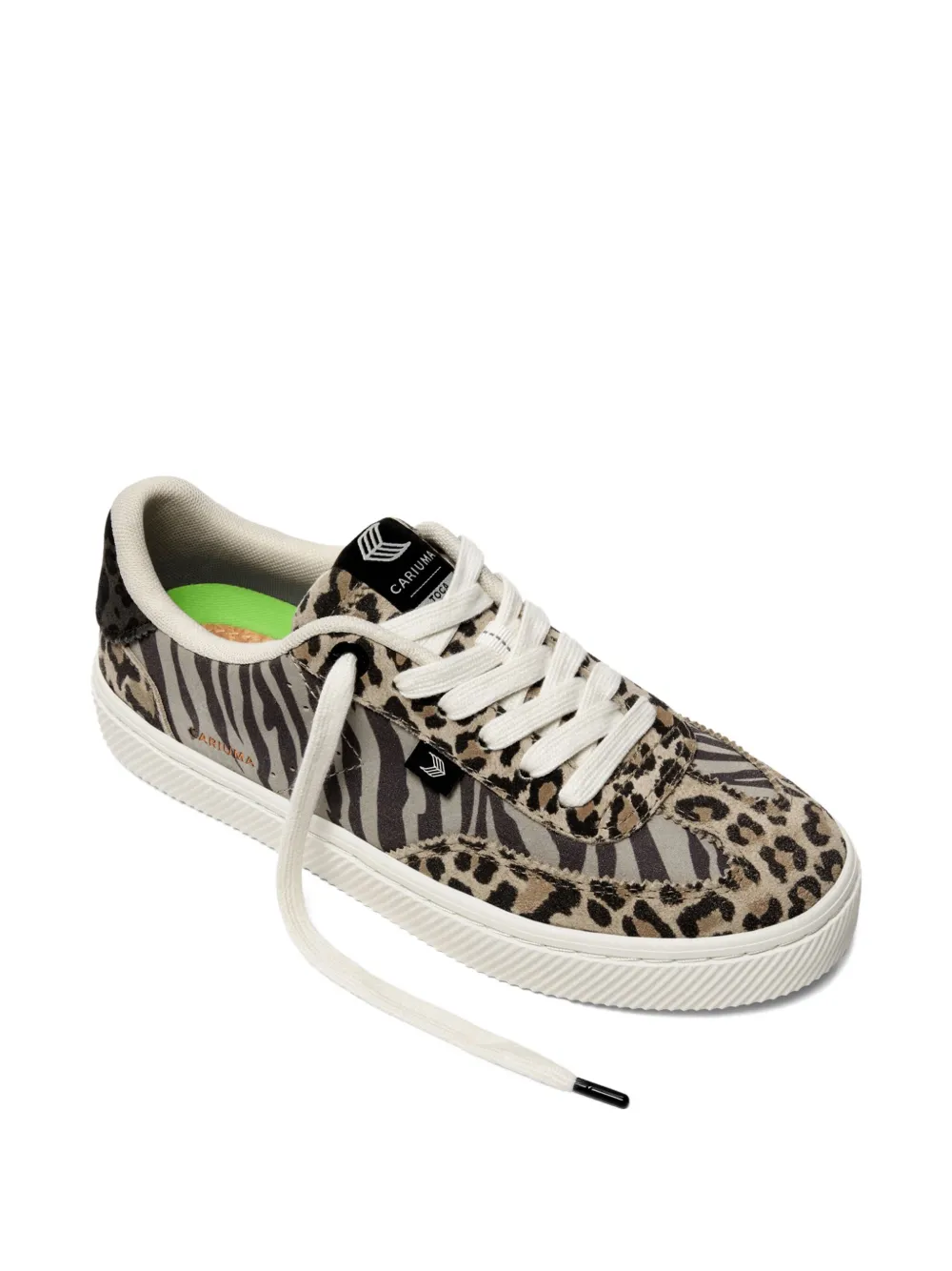 Cariuma Toca leopard-print sneakers Neutrals