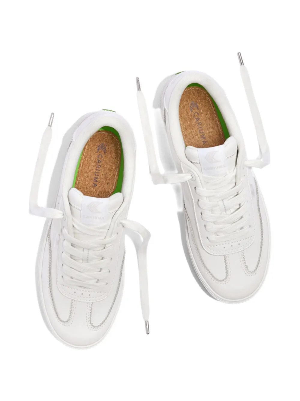 Cariuma Toca lace-up leather sneakers White