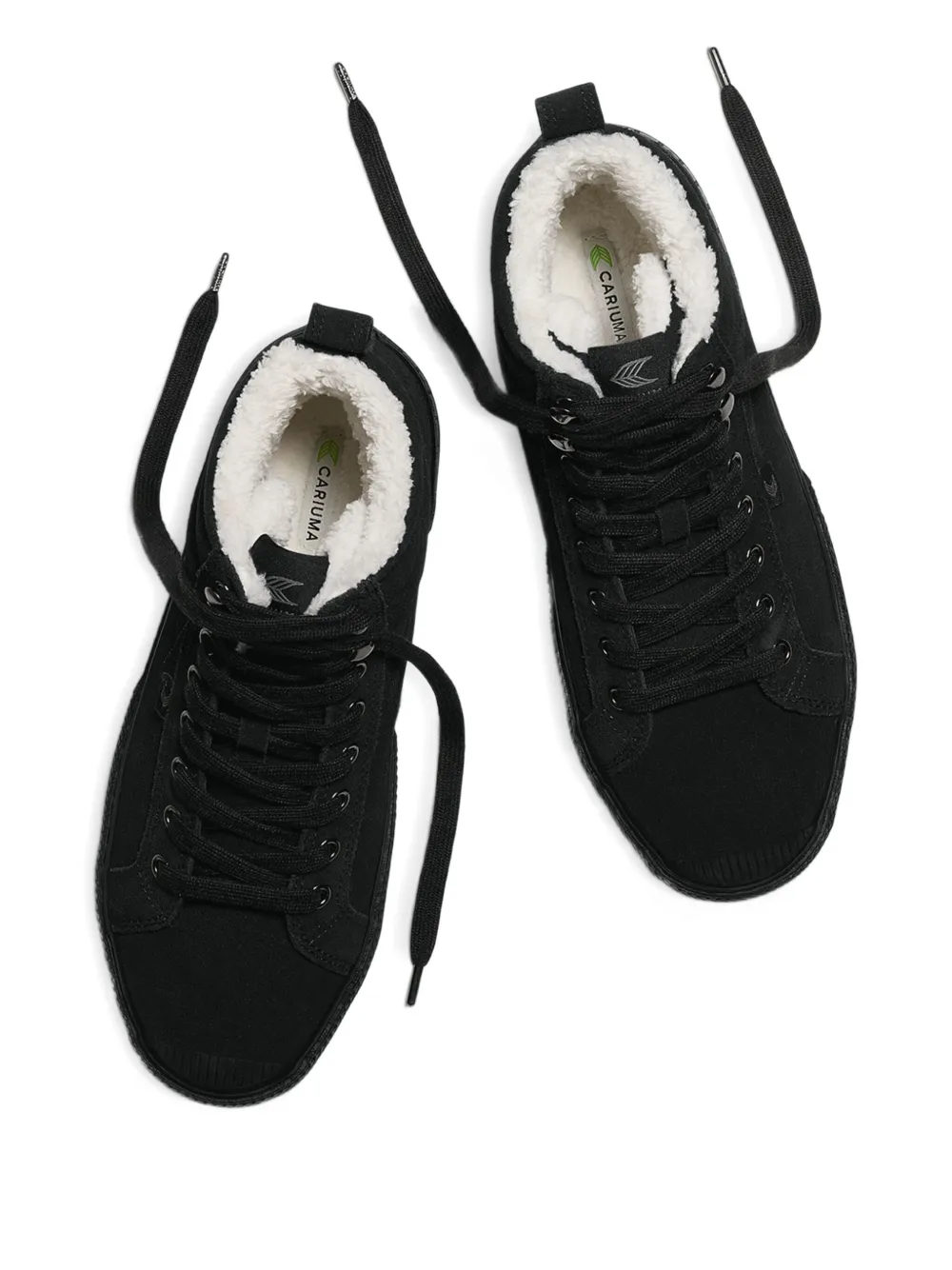 Cariuma OCA high-top sherpa-lined sneakers Black