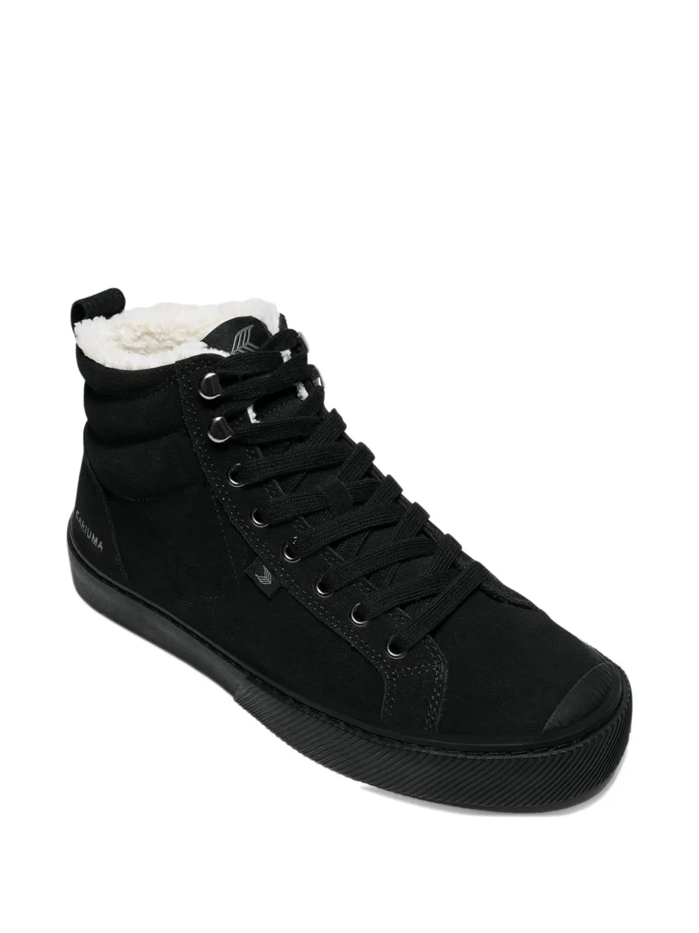 Cariuma OCA high-top sherpa-lined sneakers Black