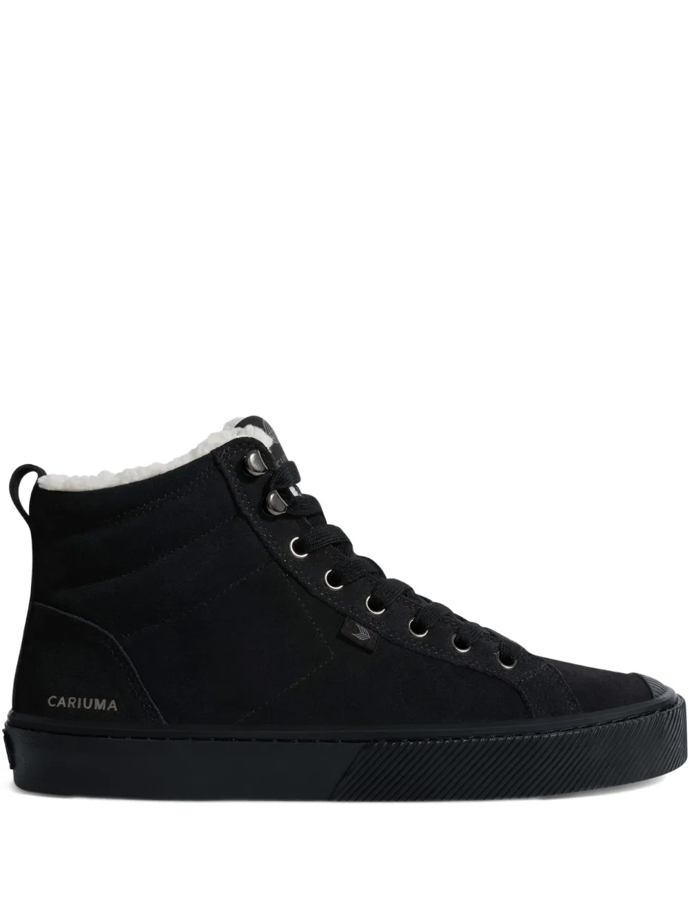 Cariuma OCA high-top sherpa-lined sneakers Black