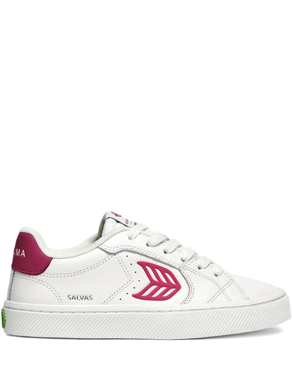 Cariuma Salvas logo-detail leather sneakers White